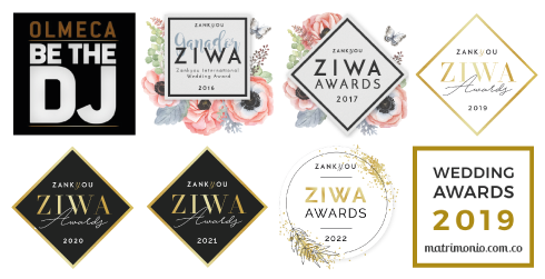 Premios ZIWA, Olmeca DJ y Wedding Awards ganados por Diego Chacón — DJ para bodas en Colombia